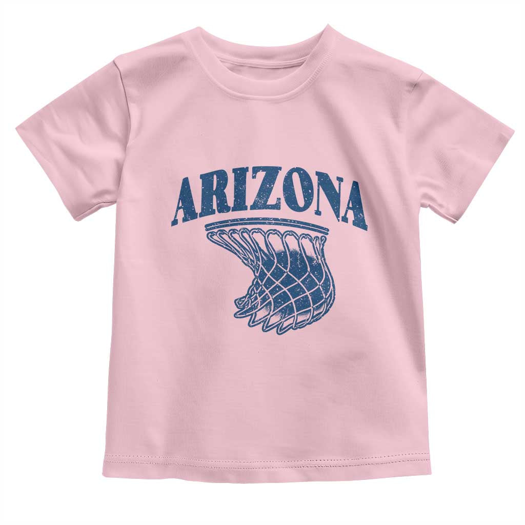 Arizona State Hoops Fan Gift Toddler T Shirt Basketball Lover