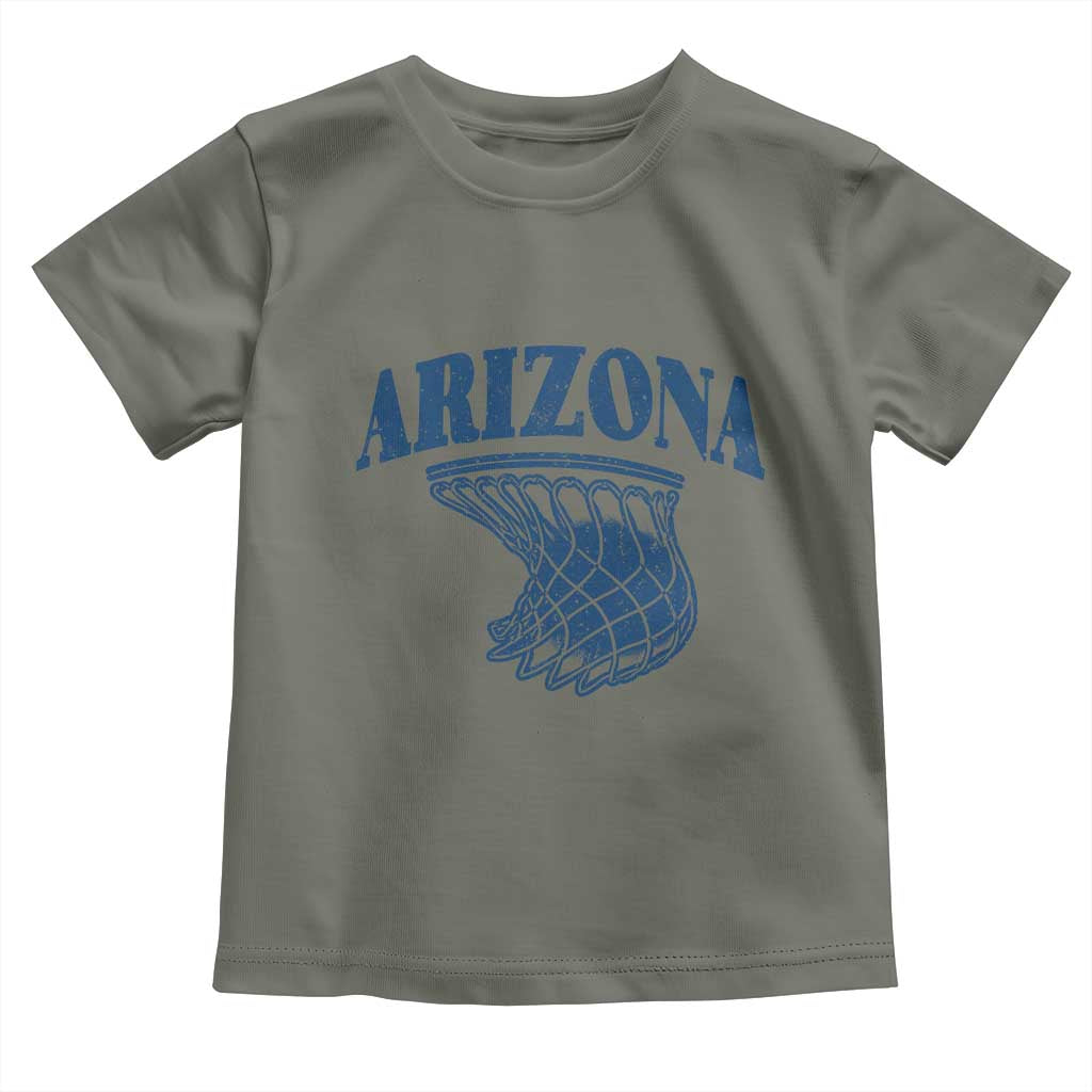 Arizona State Hoops Fan Gift Toddler T Shirt Basketball Lover