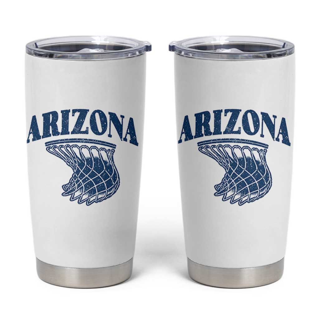 Arizona State Hoops Fan Gift Tumbler Cup Basketball Lover