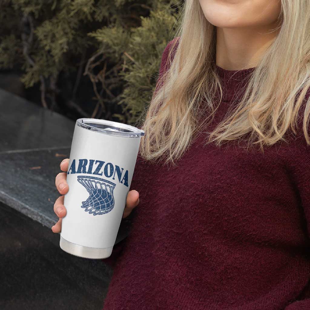 Arizona State Hoops Fan Gift Tumbler Cup Basketball Lover