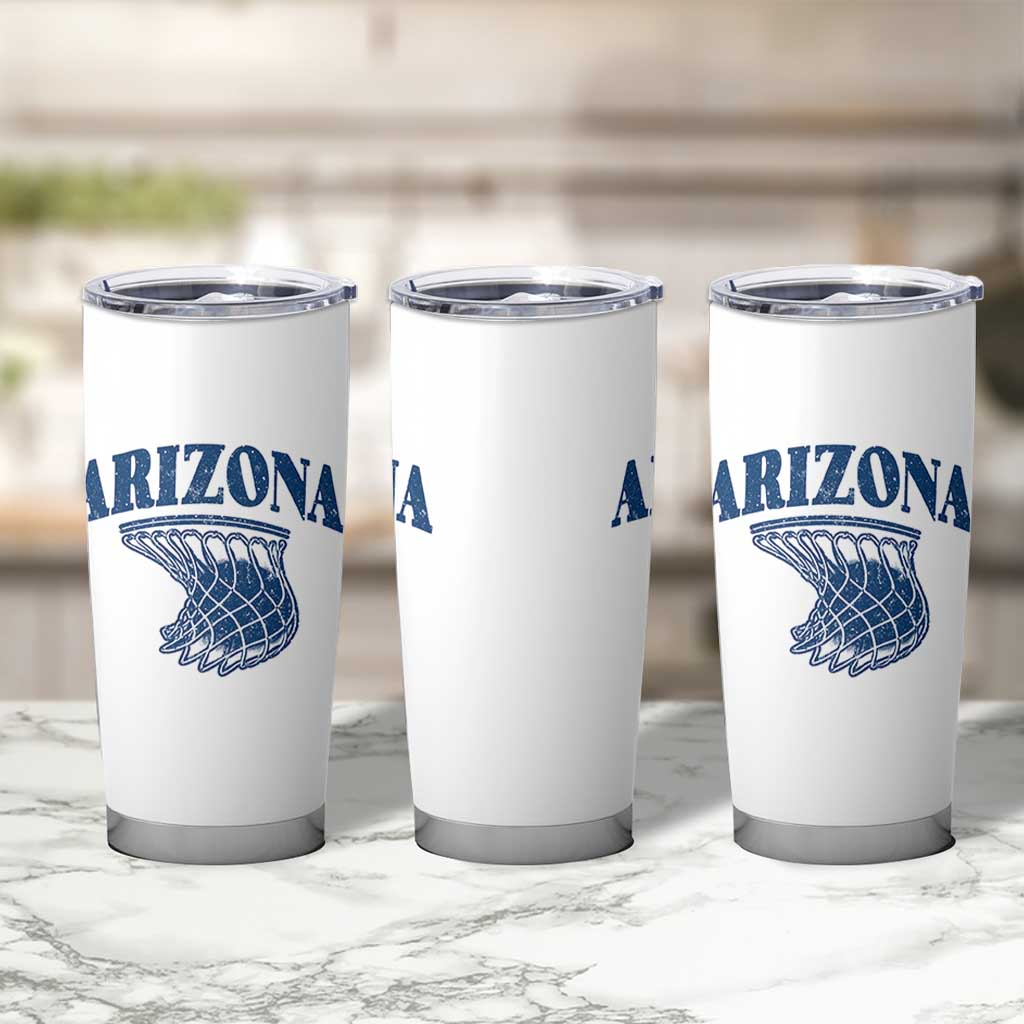 Arizona State Hoops Fan Gift Tumbler Cup Basketball Lover