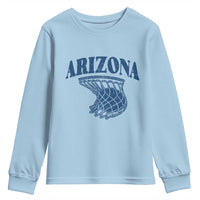Arizona State Hoops Fan Gift Youth Sweatshirt Basketball Lover
