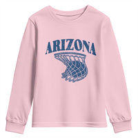 Arizona State Hoops Fan Gift Youth Sweatshirt Basketball Lover