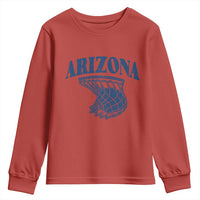 Arizona State Hoops Fan Gift Youth Sweatshirt Basketball Lover