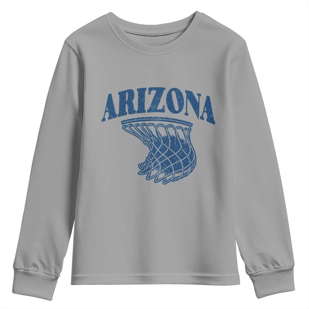 Arizona State Hoops Fan Gift Youth Sweatshirt Basketball Lover