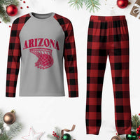 Arizona Fan Plaid Pajama Set Southwest Basketball Sports Lover