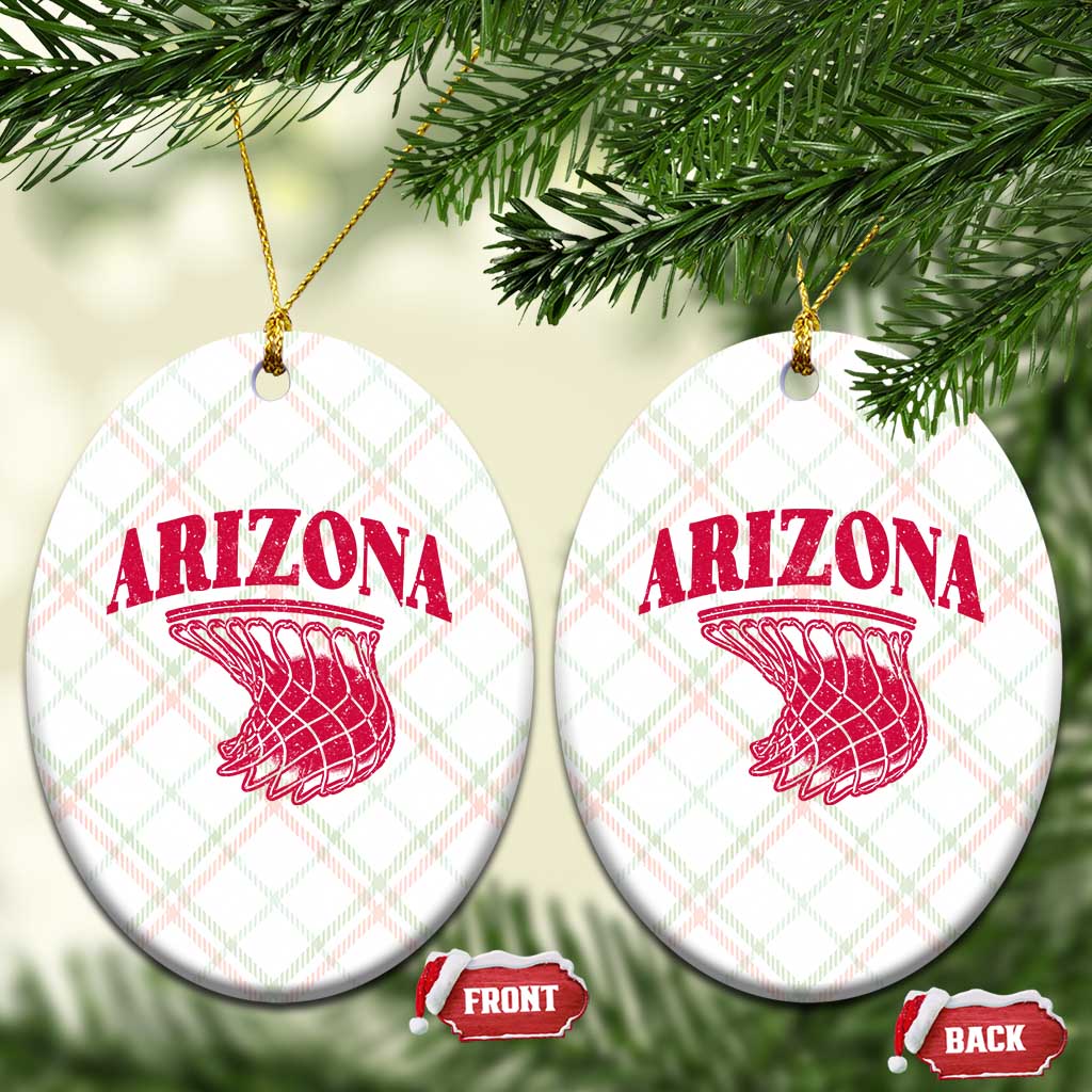 Arizona Fan Ceramic Ornament Southwest Basketball Sports Lover