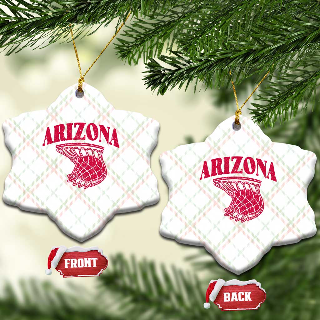 Arizona Fan Ceramic Ornament Southwest Basketball Sports Lover