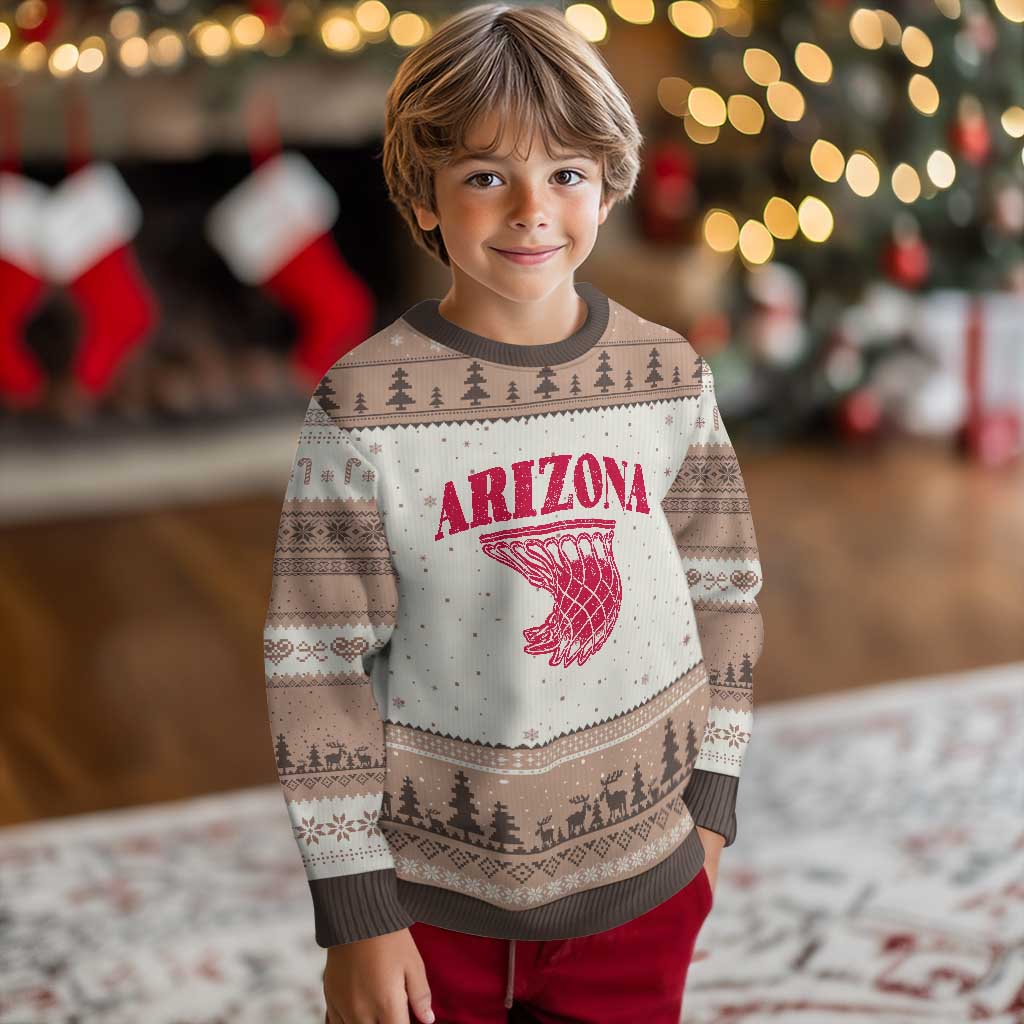 Arizona Fan Ugly Christmas Sweater Southwest Basketball Sports Lover