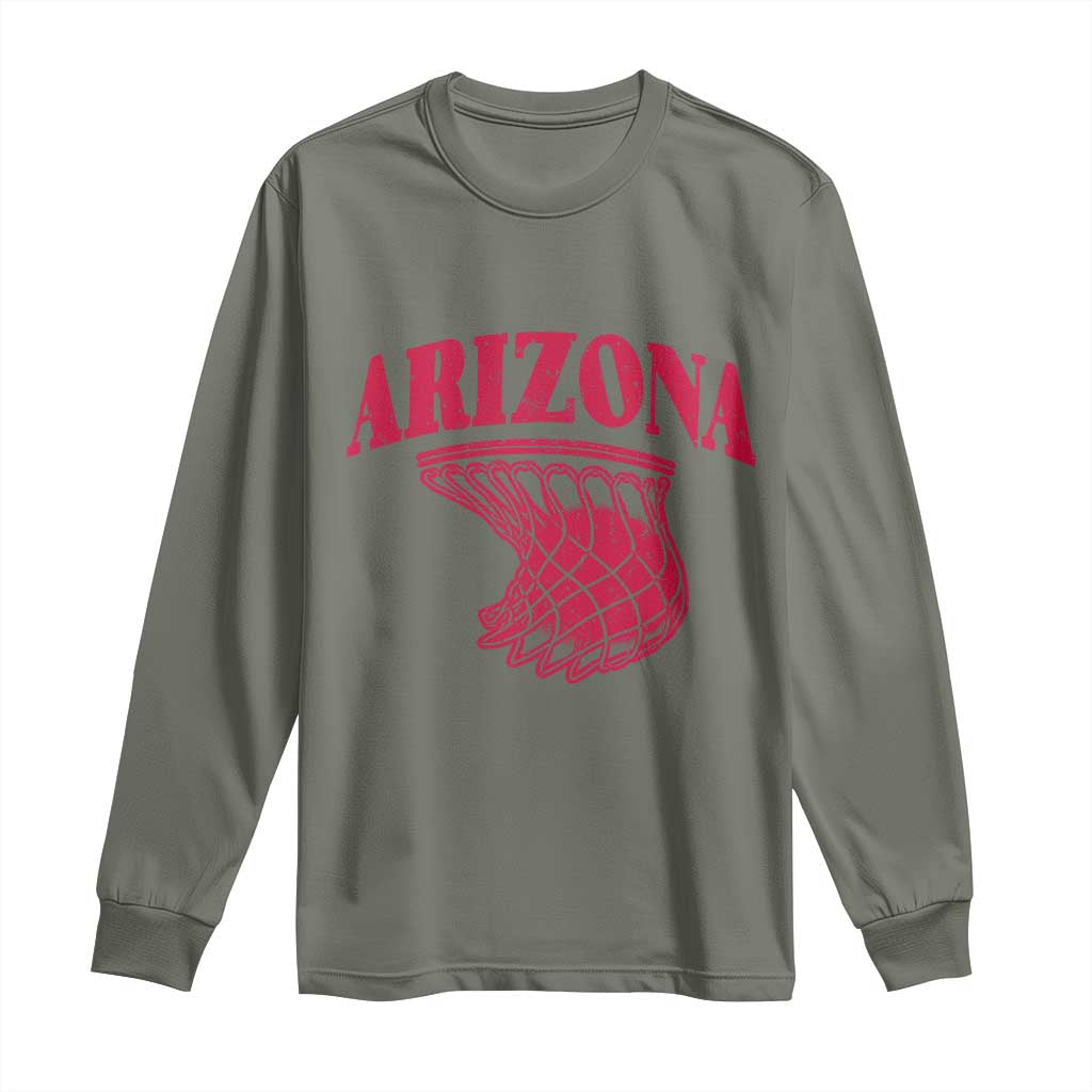 Arizona Fan Long Sleeve Shirt Southwest Basketball Sports Lover
