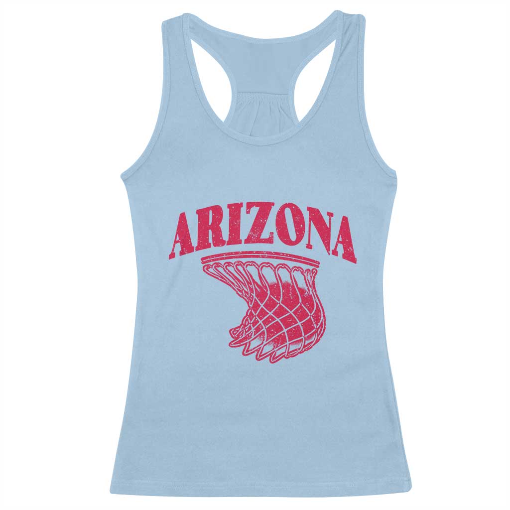Arizona Fan Racerback Tank Top Southwest Basketball Sports Lover