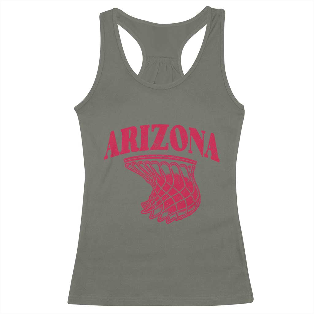 Arizona Fan Racerback Tank Top Southwest Basketball Sports Lover