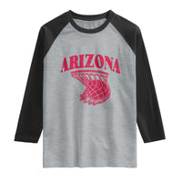 Arizona Fan Raglan Shirt Southwest Basketball Sports Lover