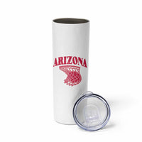 Arizona Fan Skinny Tumbler Southwest Basketball Sports Lover
