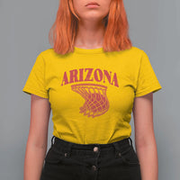 Arizona Fan T Shirt For Women Southwest Basketball Sports Lover