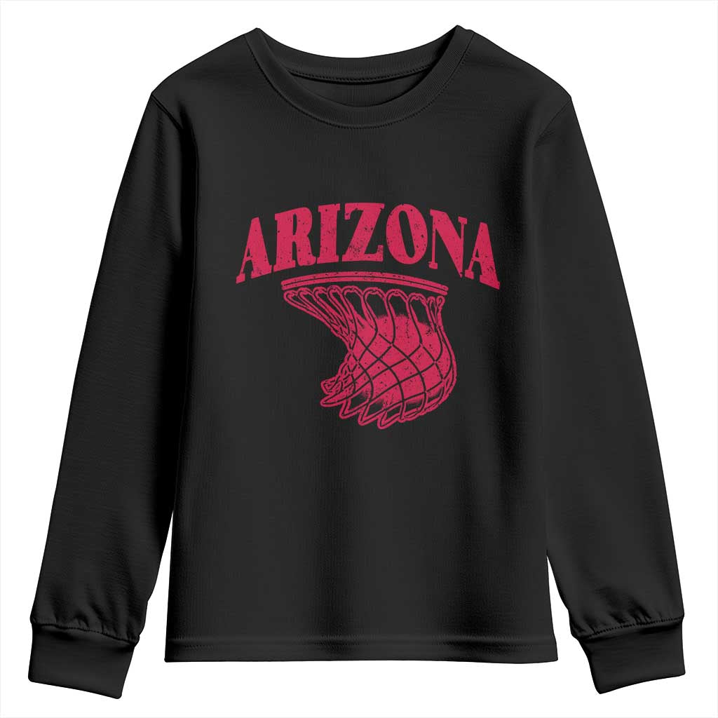 Arizona Fan Youth Sweatshirt Southwest Basketball Sports Lover