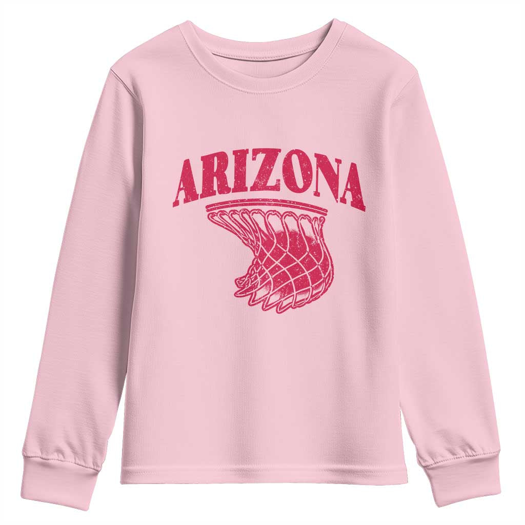 Arizona Fan Youth Sweatshirt Southwest Basketball Sports Lover
