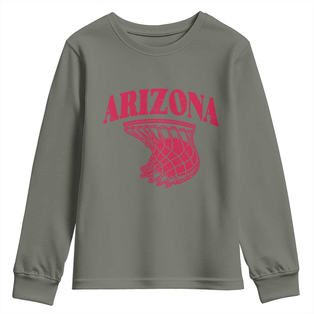 Arizona Fan Youth Sweatshirt Southwest Basketball Sports Lover