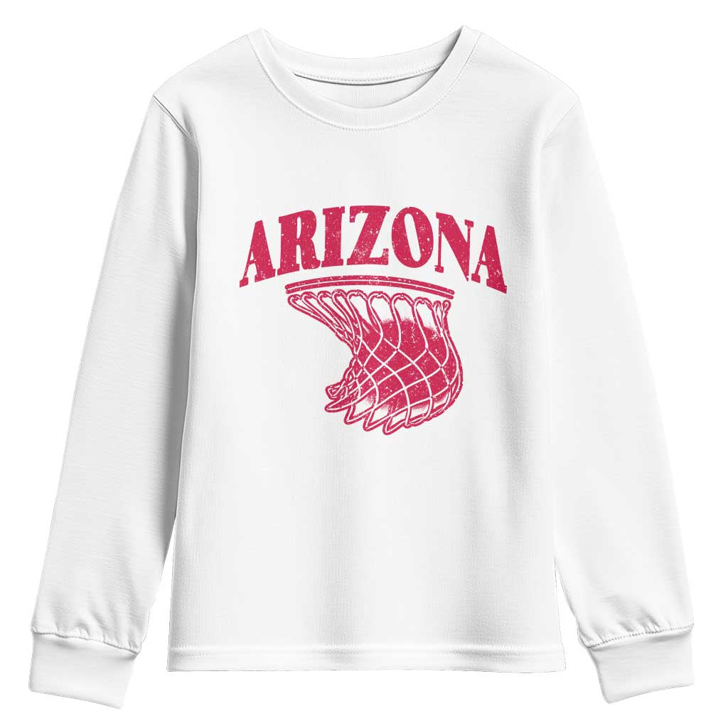 Arizona Fan Youth Sweatshirt Southwest Basketball Sports Lover