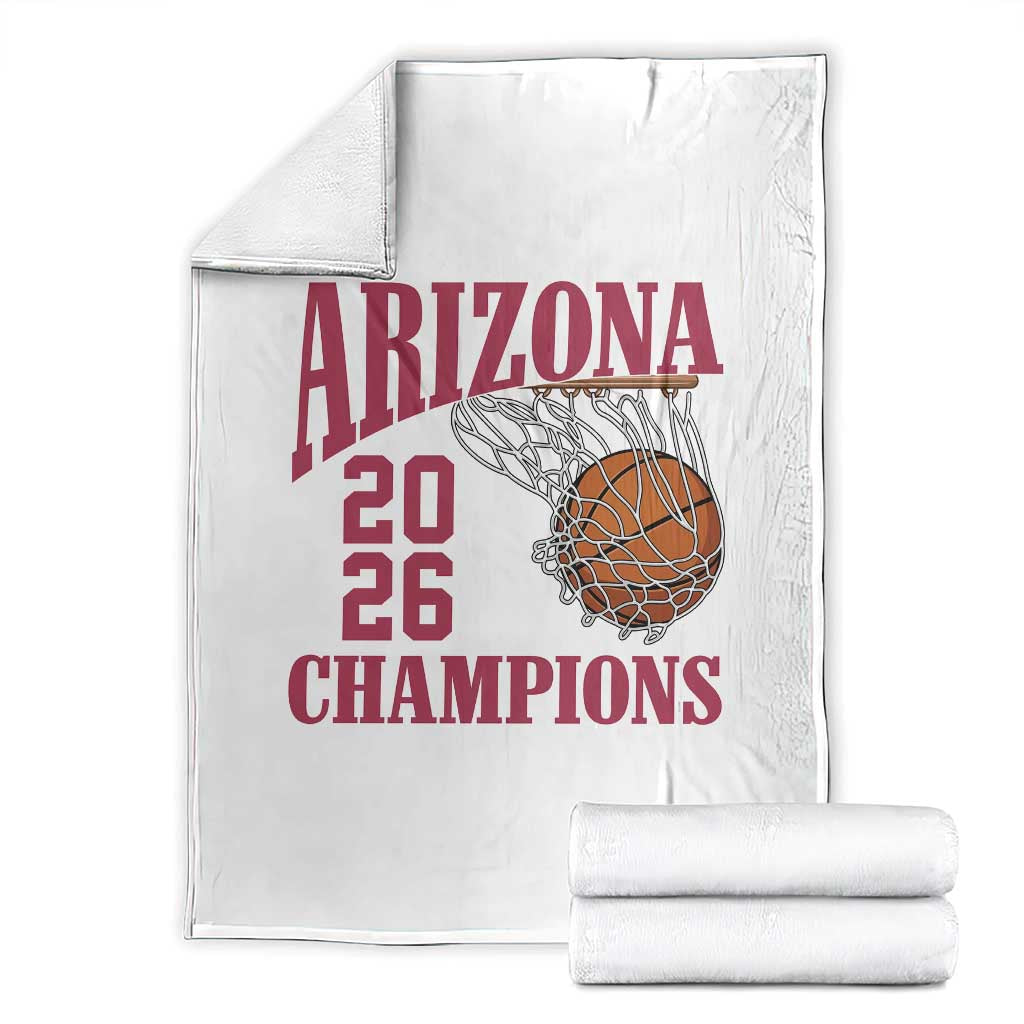 Arizona Champions Throw Blanket Gift For Basketball Fan
