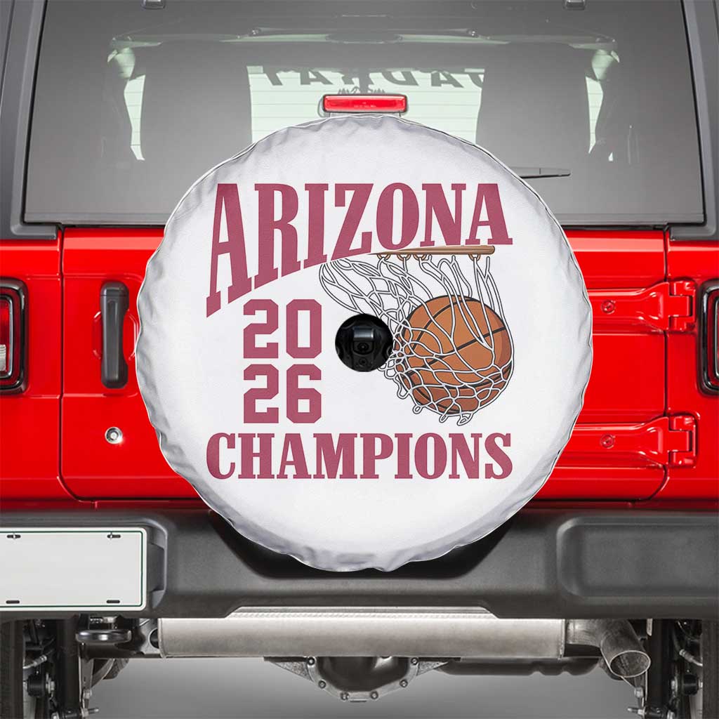 Arizona Champions Spare Tire Cover Gift For Basketball Fan