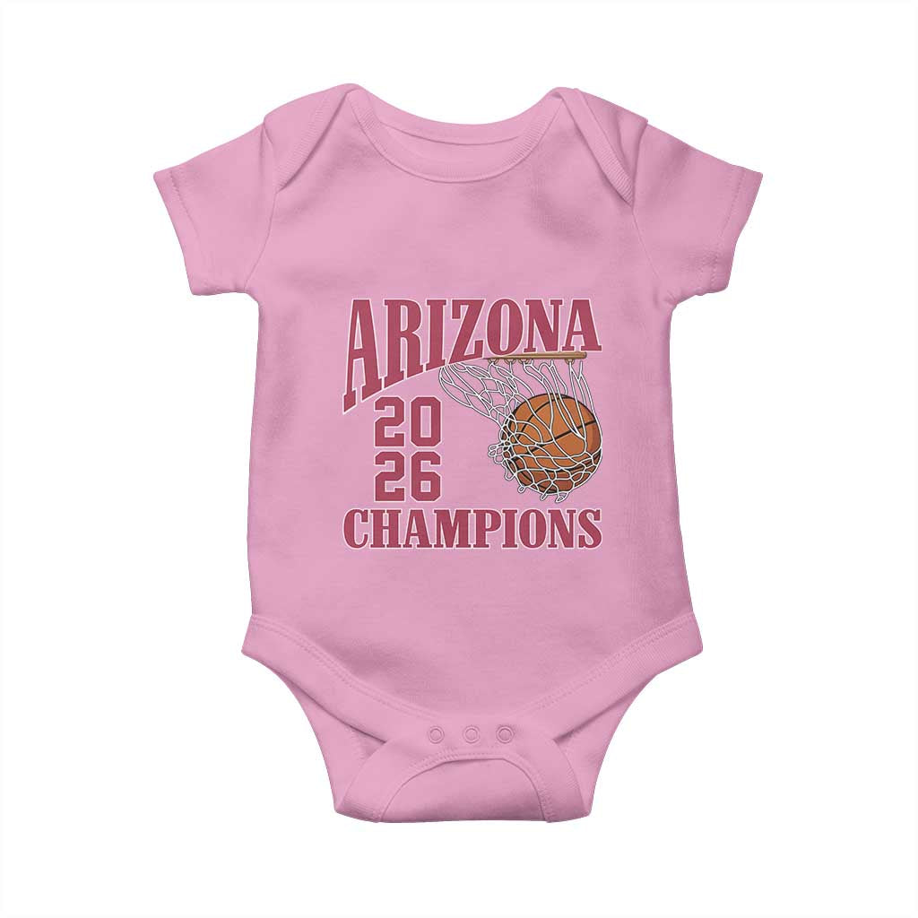 Arizona Champions Baby Onesie Gift For Basketball Fan