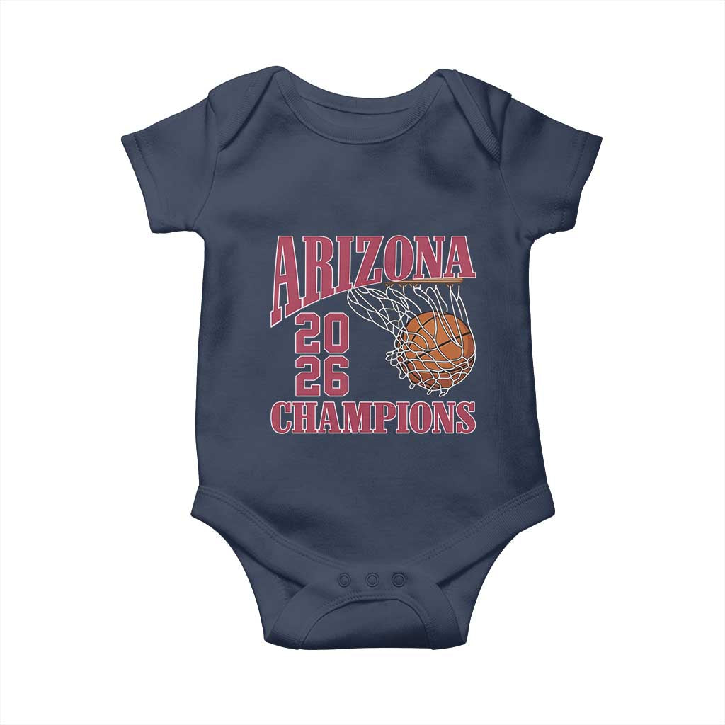 Arizona Champions Baby Onesie Gift For Basketball Fan