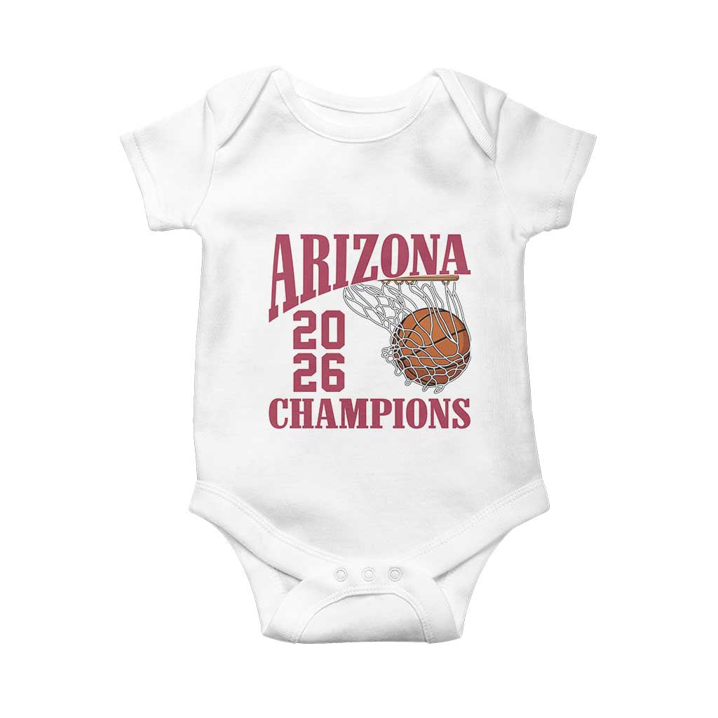 Arizona Champions Baby Onesie Gift For Basketball Fan