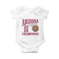Arizona Champions Baby Onesie Gift For Basketball Fan