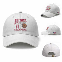 Arizona Champions Baseball Cap Gift For Basketball Fan