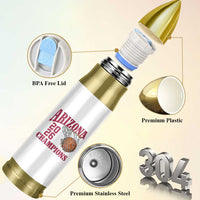 Arizona Champions Bullet Tumbler Gift For Basketball Fan