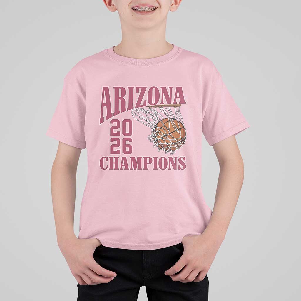 Arizona Champions T Shirt For Kid Gift For Basketball Fan