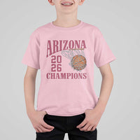 Arizona Champions T Shirt For Kid Gift For Basketball Fan