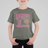 Arizona Champions T Shirt For Kid Gift For Basketball Fan