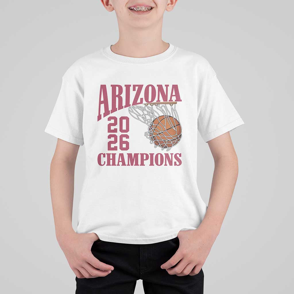Arizona Champions T Shirt For Kid Gift For Basketball Fan
