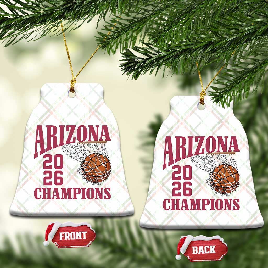 Arizona Champions Ceramic Ornament Gift For Basketball Fan