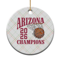 Arizona Champions Ceramic Ornament Gift For Basketball Fan