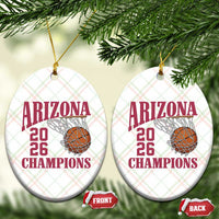 Arizona Champions Ceramic Ornament Gift For Basketball Fan