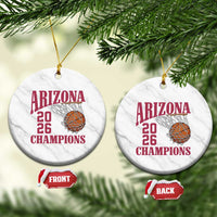 Arizona Champions Ceramic Ornament Gift For Basketball Fan