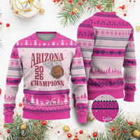 Arizona Champions Ugly Christmas Sweater Gift For Basketball Fan