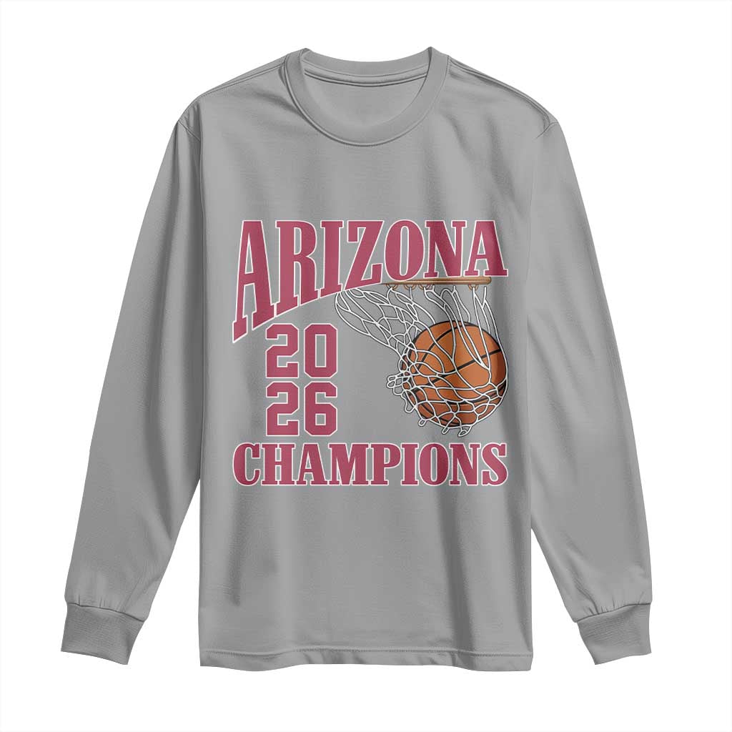 Arizona Champions Long Sleeve Shirt Gift For Basketball Fan