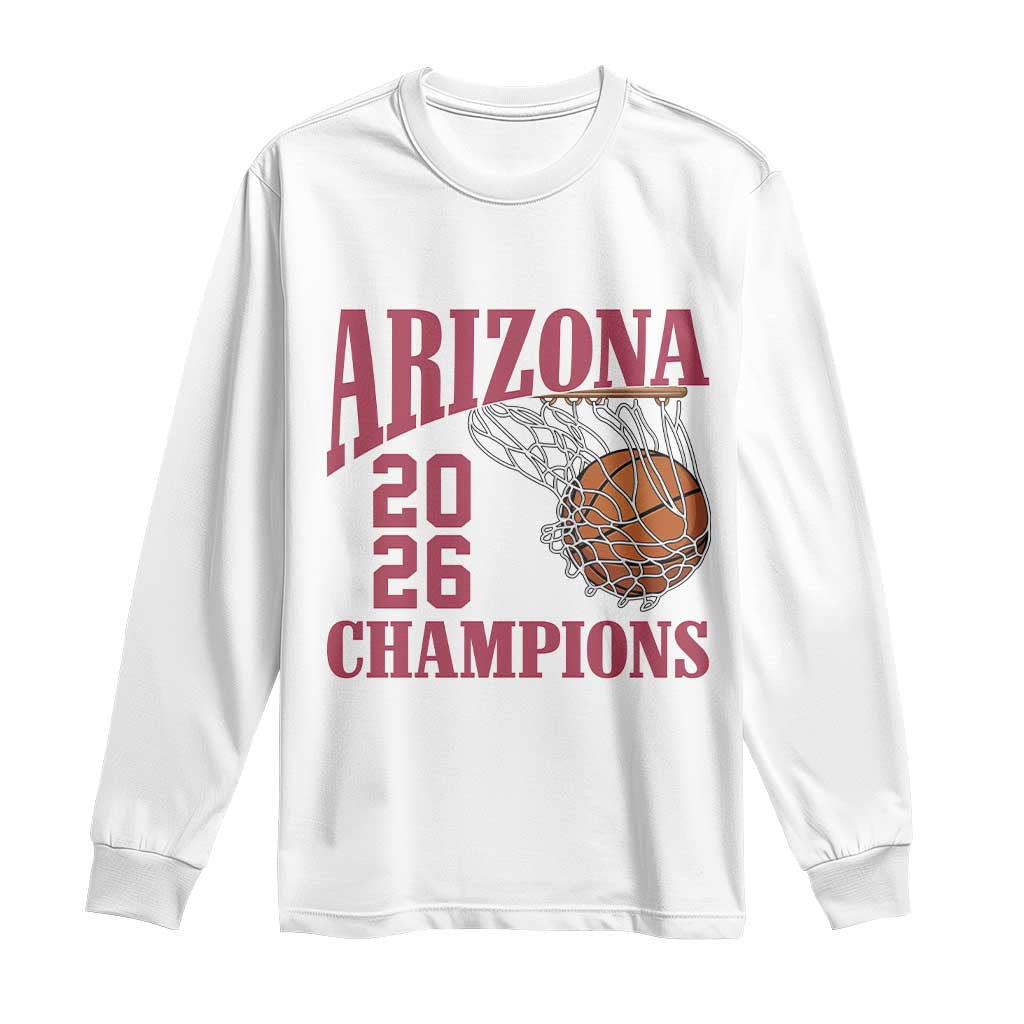 Arizona Champions Long Sleeve Shirt Gift For Basketball Fan