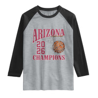 Arizona Champions Raglan Shirt Gift For Basketball Fan