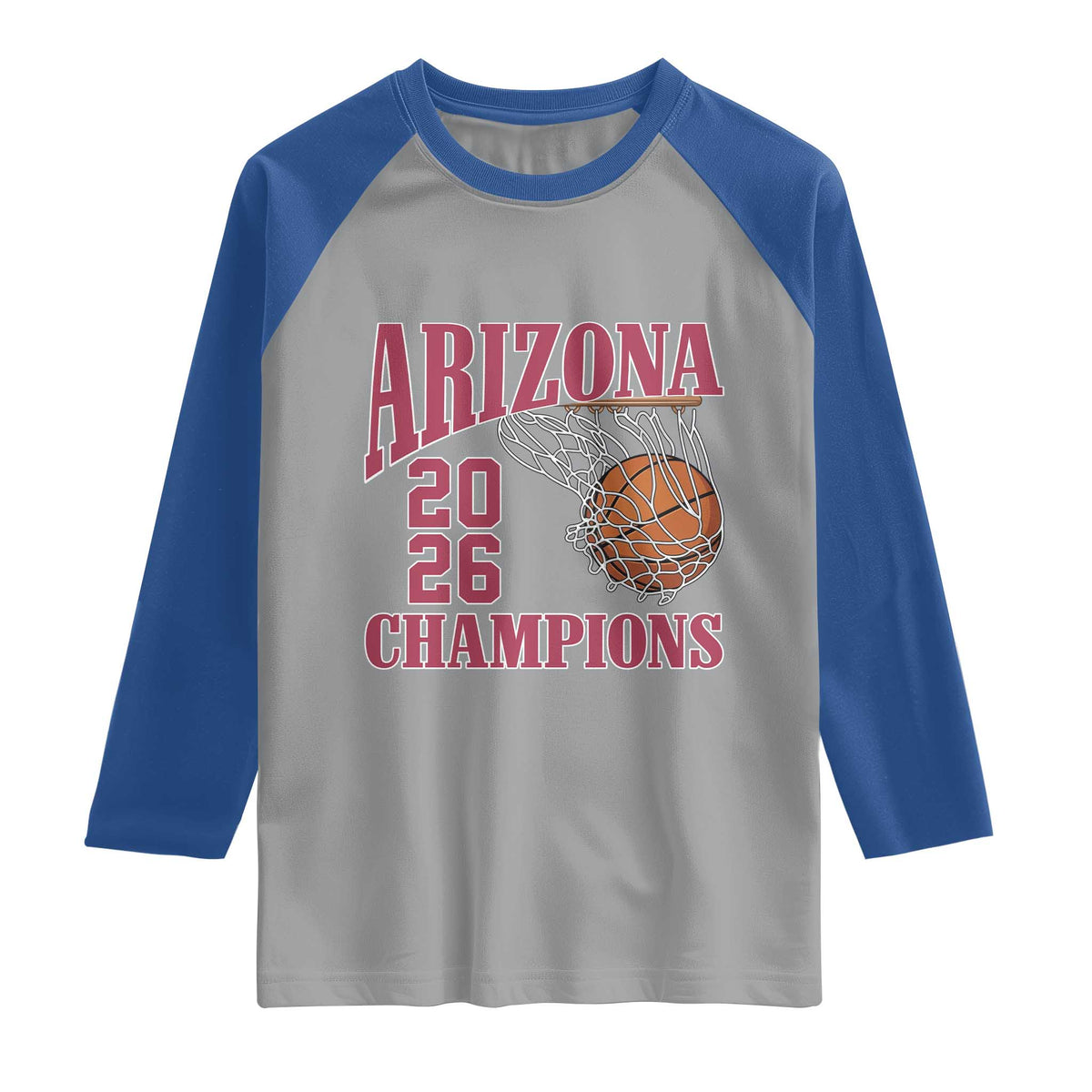 Arizona Champions Raglan Shirt Gift For Basketball Fan