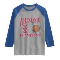 Arizona Champions Raglan Shirt Gift For Basketball Fan