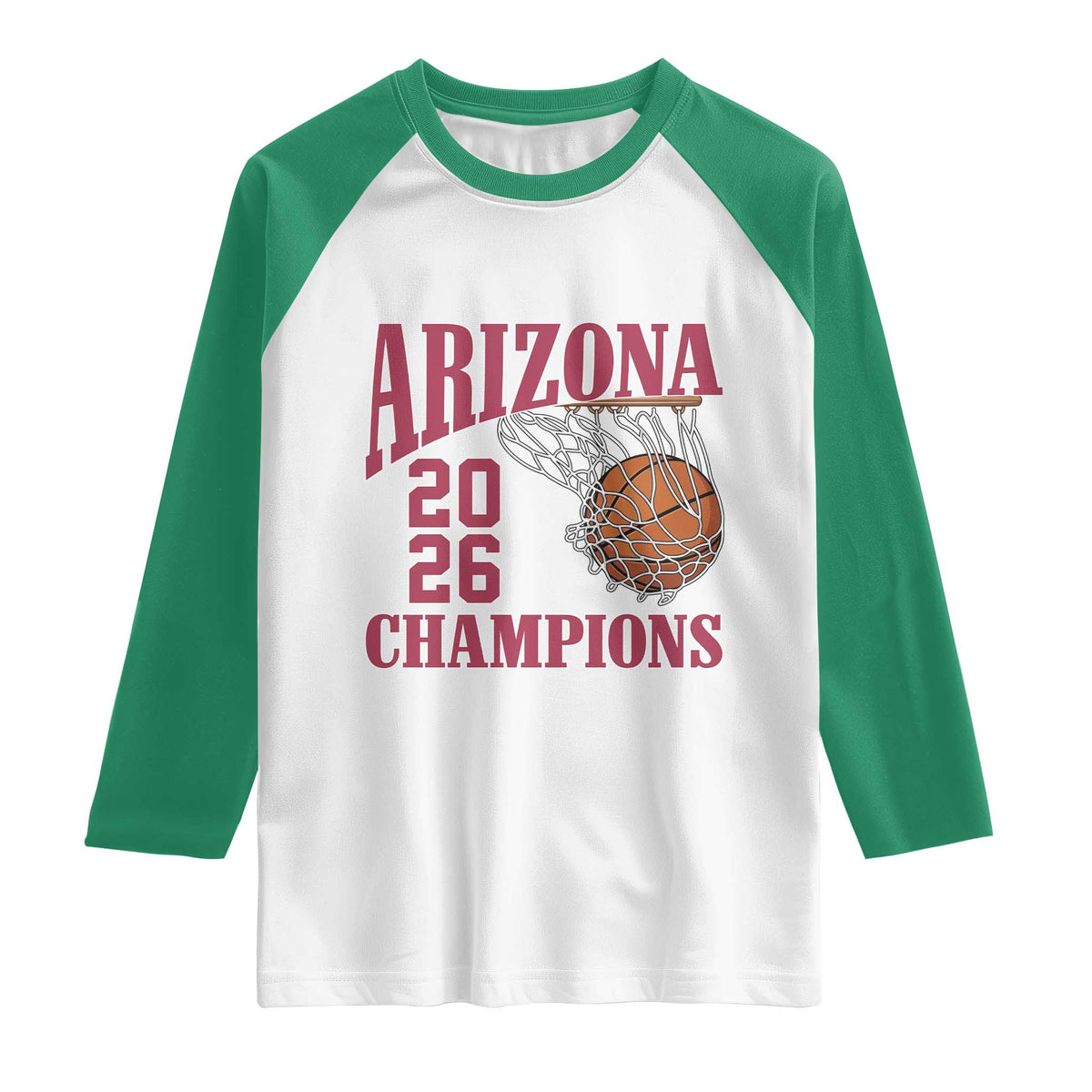 Arizona Champions Raglan Shirt Gift For Basketball Fan
