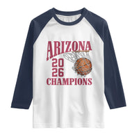 Arizona Champions Raglan Shirt Gift For Basketball Fan