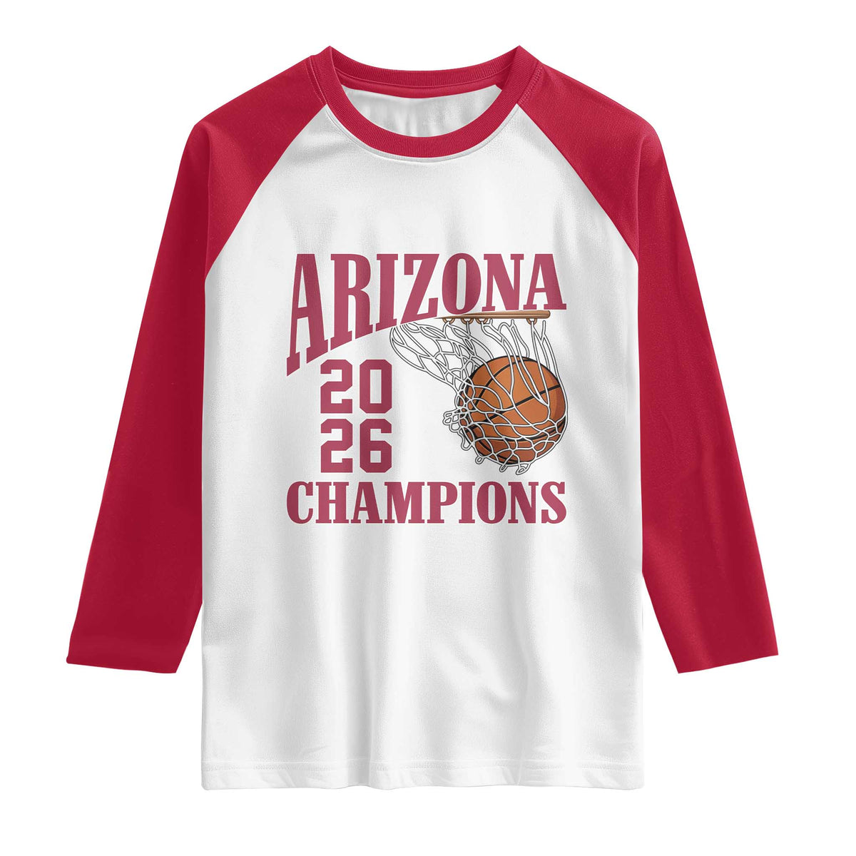 Arizona Champions Raglan Shirt Gift For Basketball Fan