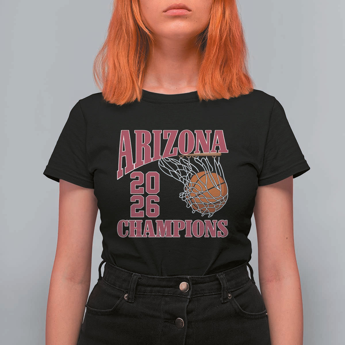 Arizona Champions T Shirt For Women Gift For Basketball Fan