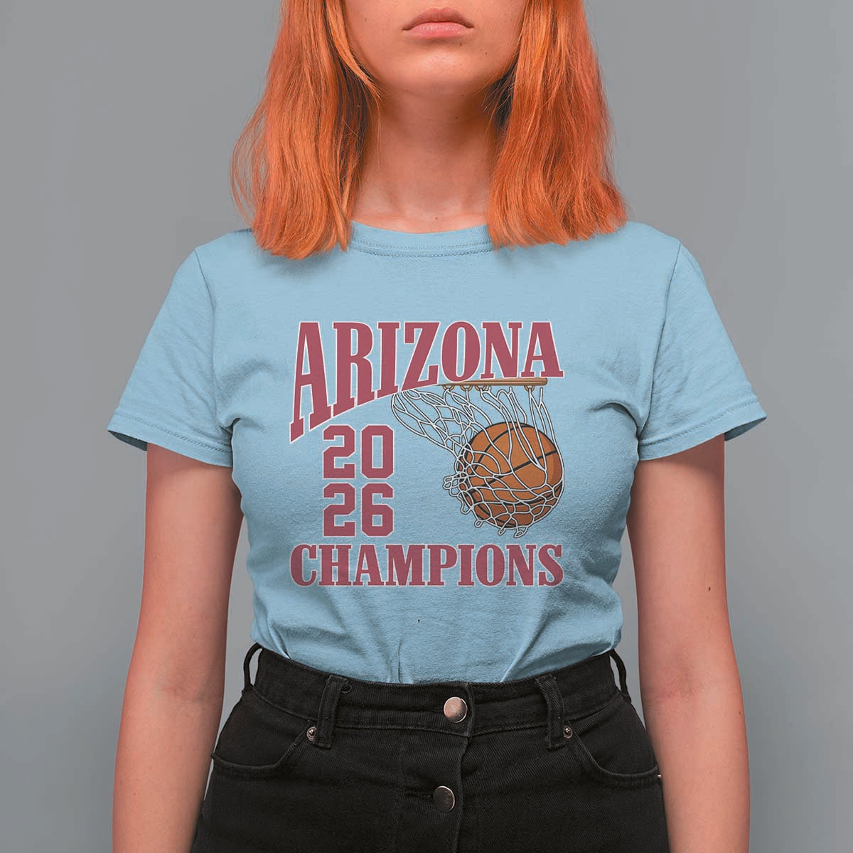 Arizona Champions T Shirt For Women Gift For Basketball Fan